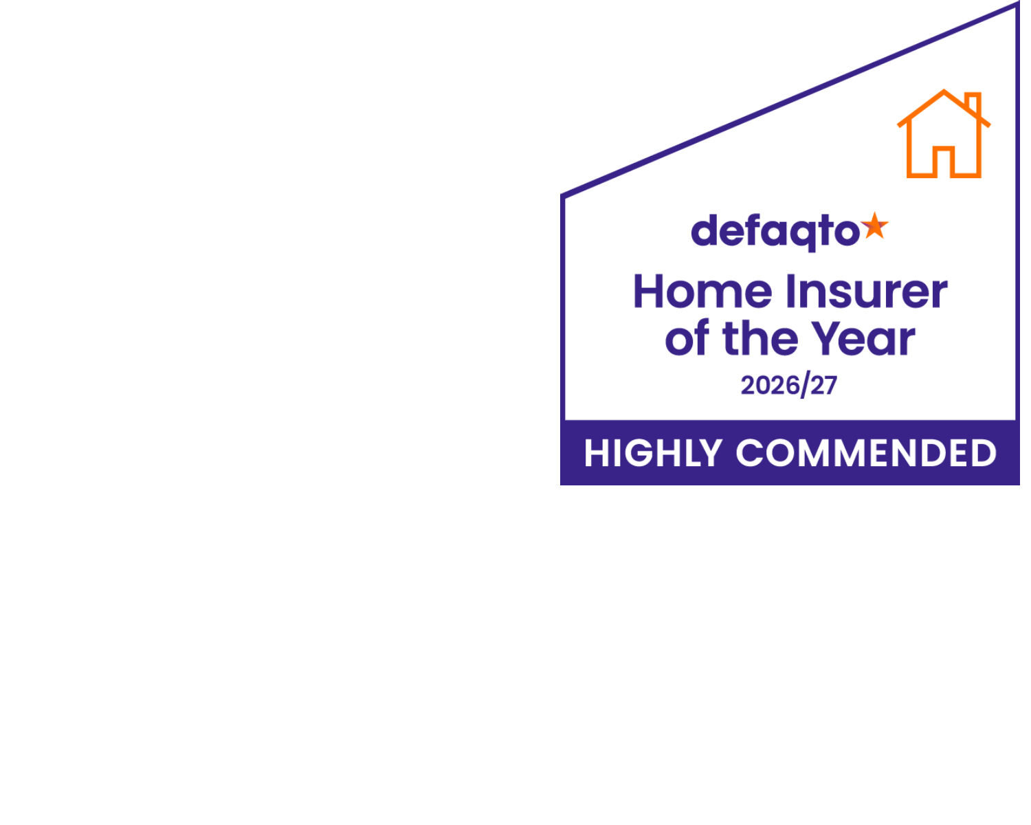 Defaqto Home Award for Highly Commended Service
