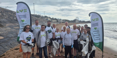 LV= beach clean