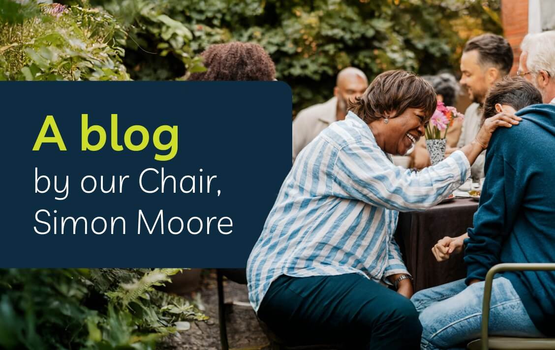 A blog by our Chair Simon Moore
