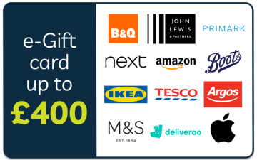 Image with example eGift vouchers