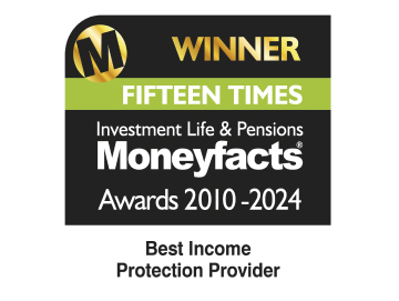MoneyFacts Best Income Protection 2024 award