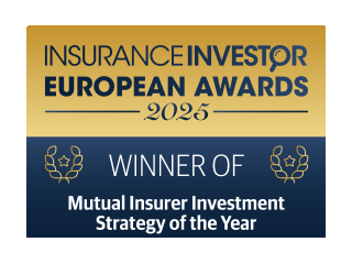 Insurance investor European awards 2025, winner of mutual insurer investment strategy of the year