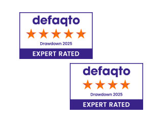 Defaqto 5 and 4 star Drawdown ratings