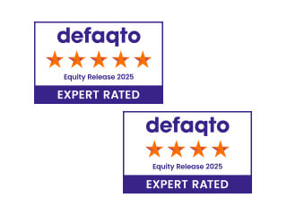 Defaqto 5 and 4 star Equity Release ratings